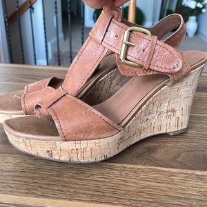 Franco Sarto Brown sandals size 8 1/2